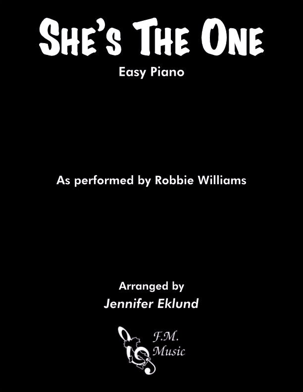 She's The One (Easy Piano)